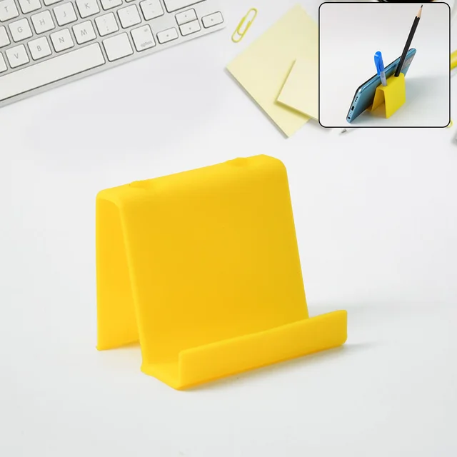 Mobile Phone Stand with Pen Holder – Compact & Multifunctional