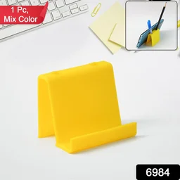 Mobile Phone Stand with Pen Holder – Compact & Multifunctional