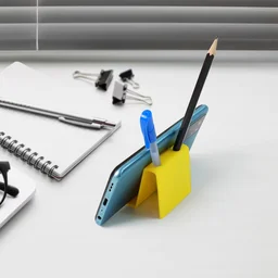 Mobile Phone Stand with Pen Holder – Compact & Multifunctional