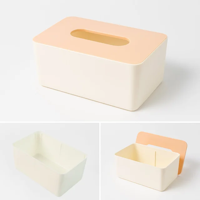 Modern Tissue Box Holder – Sleek Rectangular Tissue Dispenser