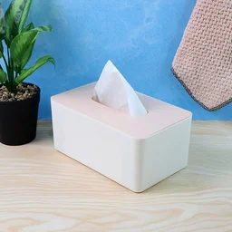 Modern Tissue Box Holder – Sleek Rectangular Tissue Dispenser