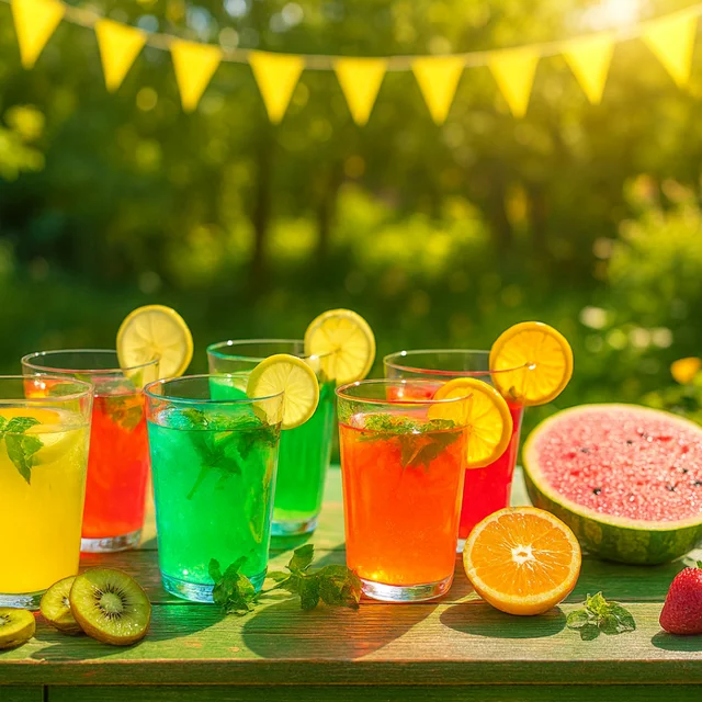 Mojito Glass Set – Durable 300ml Reusable Plastic Glasses Set of 6