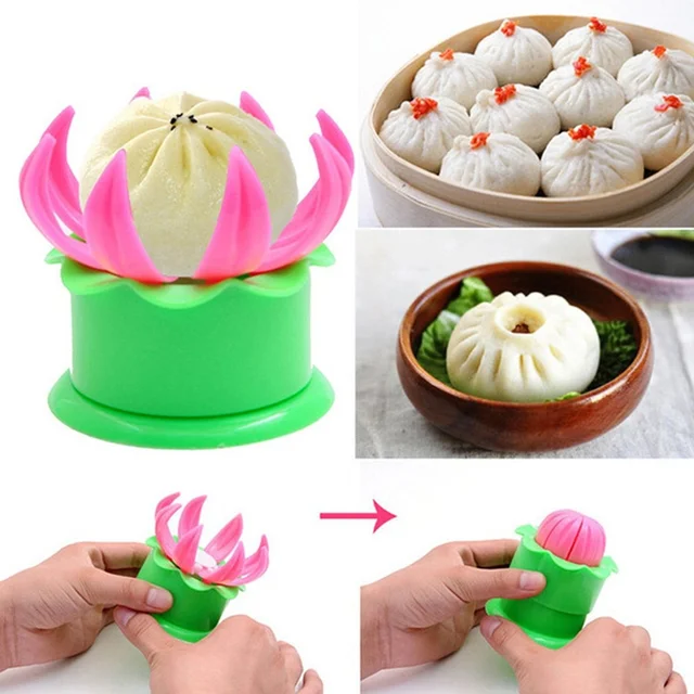 Momos Maker – Plastic Mold & Filling Spoon for Dumplings | ChefAura