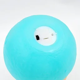 Moon Night Lamp – Blue 3D LED with Plastic Stand | Indo Glow