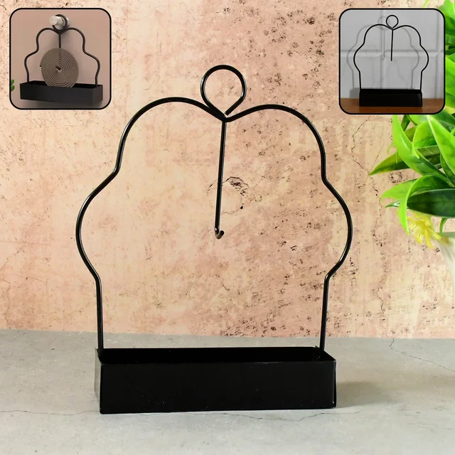 Mosquito Coil Holder – Safe Ash Catcher Stand for Home Use