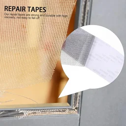 Mosquito Net Repair Tape – Strong Adhesive & Durable Mesh Roll 5x180 Cm