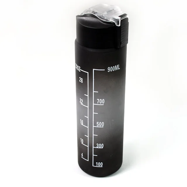 Motivational Water Bottle with Straw & Time Marker | Own Hydrate