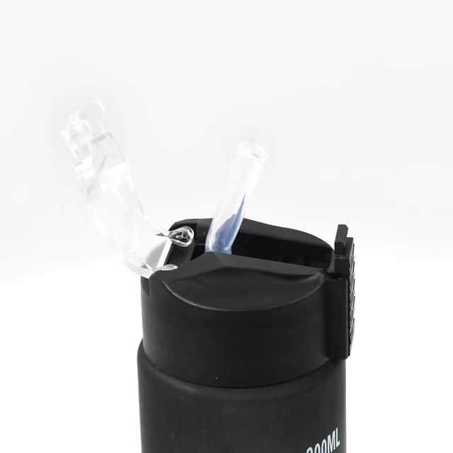 Motivational Water Bottle with Straw & Time Marker | Own Hydrate