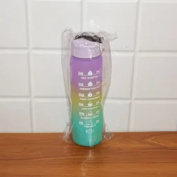 Motivational Water Bottle with Straw & Time Marker | Hydrozilla
