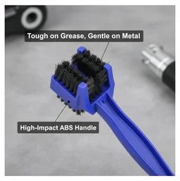 Motorbike Chain Cleaner – Efficient 3D Brush Tool for Bikes | Velvet Wheels