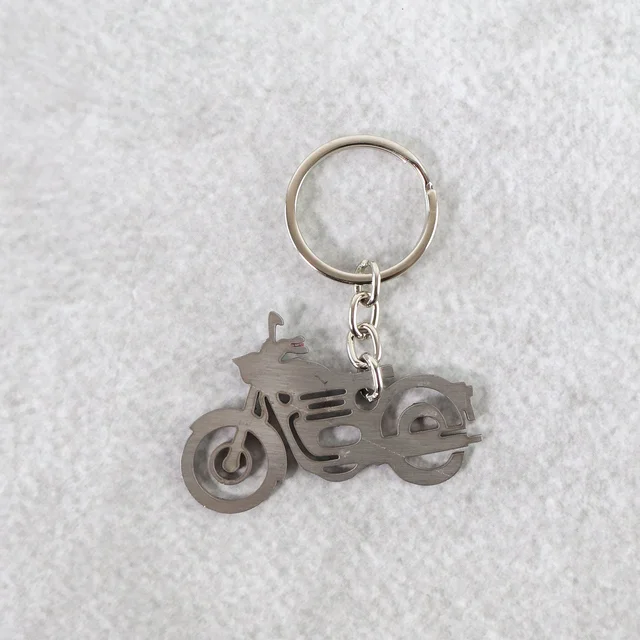 Motorcycle Keychain – Durable Metal Silhouette for Indian Riders