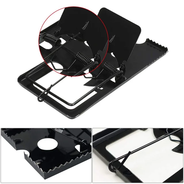 Mouse Trap – Reusable Metal Rodent Catcher for Quick Control (2 Pc)