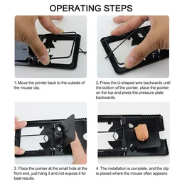 Mouse Trap – Reusable Metal Rodent Catcher for Quick Control (2 Pc)