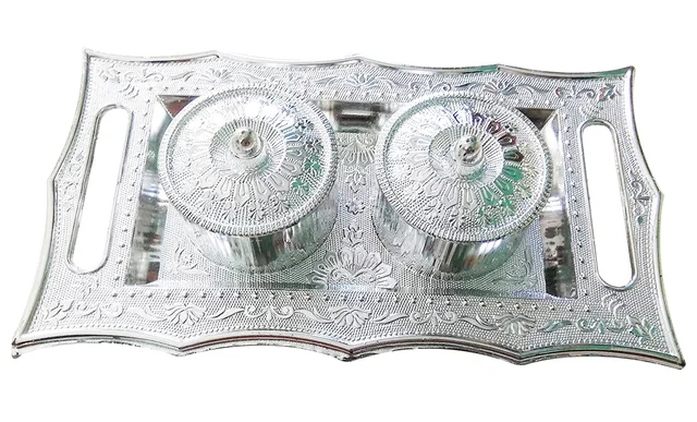 Mukhwas Dani Tray – Decorative Multi-Storage Serving | Organivo