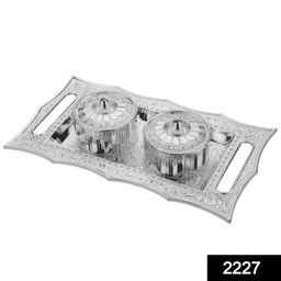 Mukhwas Dani Tray – Decorative Multi-Storage Serving | Organivo