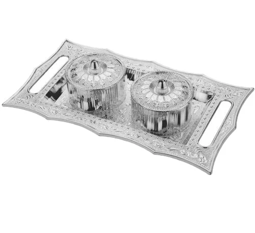 Mukhwas Dani Tray – Decorative Multi-Storage Serving | Organivo