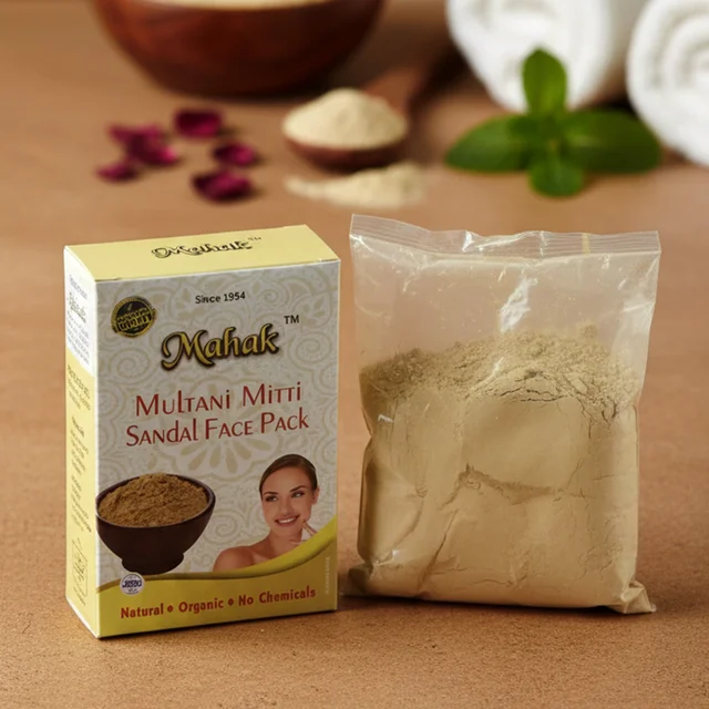 Multani Mitti Face Pack – Herbal Deep Cleansing Powder 80 gm