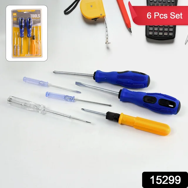 Multi Screwdriver Kit 6-in-1 – Ergonomic Grip for Precision