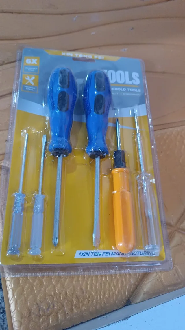 Multi Screwdriver Kit 6-in-1 – Ergonomic Grip for Precision
