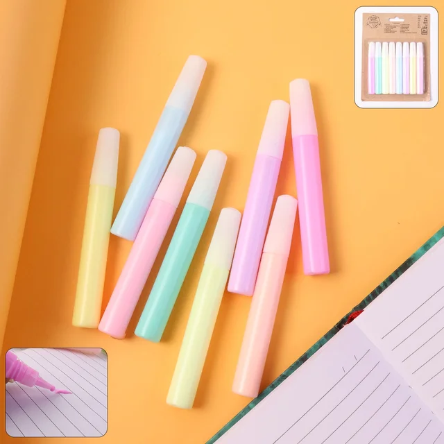 Multi-Color Craft Glue Pen Set – 8 Vibrant 10ml Tubes