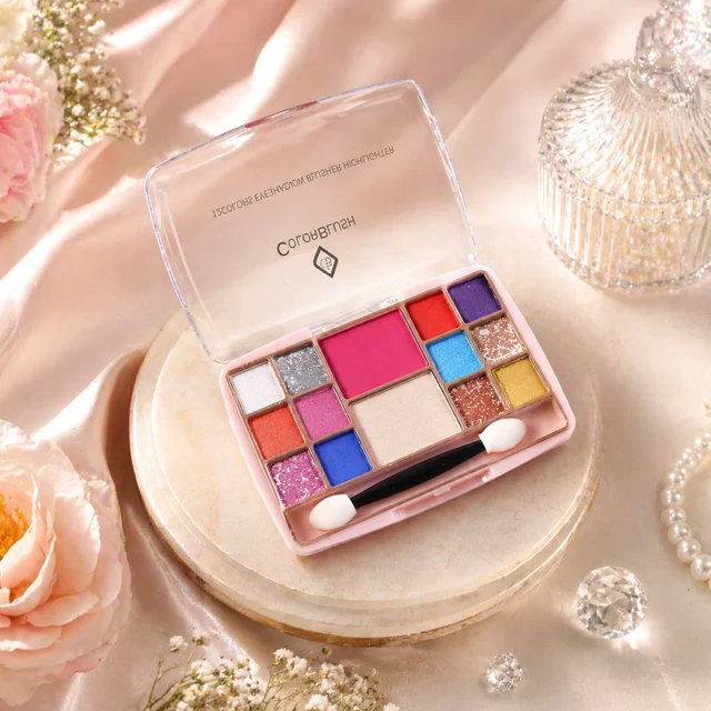 Multi-Color Eyeshadow Palette – Matte & Shimmer Eye Makeup Kit
