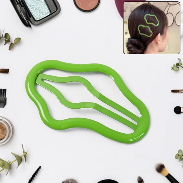 Multicolor Hair Clips – Vibrant Metal Hairpins for Daily Style