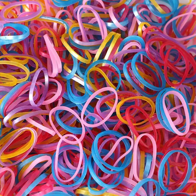 Multicolor Rubber Bands – Strong Elastic 0.5 Inch | VoltDesk