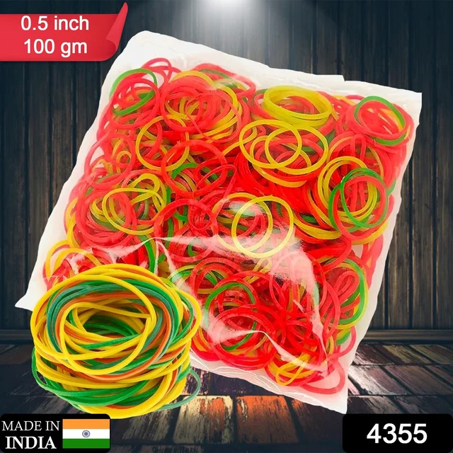 Multicolor Rubber Bands – Strong Elastic 0.5 Inch | VoltDesk