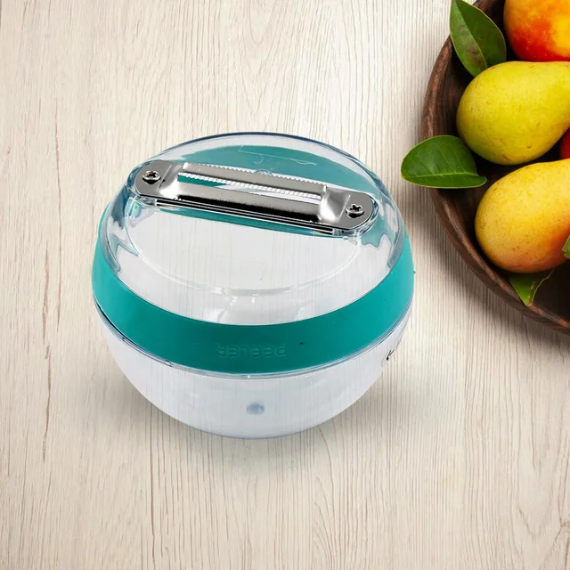 Multifunctional Round Peeler – Peel-Catching & Ergonomic | Quickslice