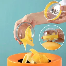 Multifunctional Round Peeler – Peel-Catching & Ergonomic | Quickslice