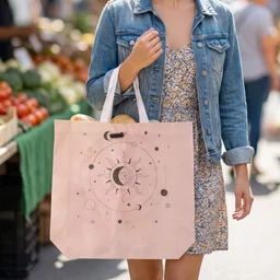 Multipurpose Carry Hand Bag – Secure Lock & Eco-Friendly Design