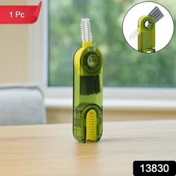 Multipurpose Cleaning Brush – Dual Head Scrubber for Bottles & Straws
