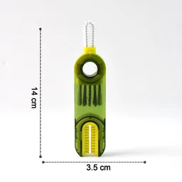Multipurpose Cleaning Brush – Dual Head Scrubber for Bottles & Straws