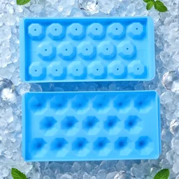 Multipurpose Ice Cube Tray, Flexible Mold for Drinks & Snacks