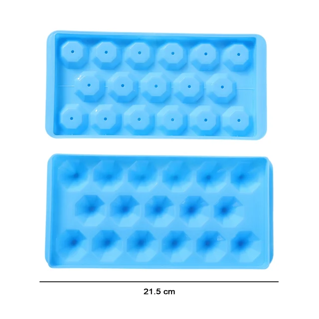 Multipurpose Ice Cube Tray, Flexible Mold for Drinks & Snacks