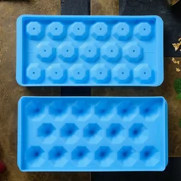 Multipurpose Ice Cube Tray, Flexible Mold for Drinks & Snacks