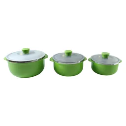 Multipurpose Kitchen Serving Bowl Set – Durable & Stackable 3-Piece