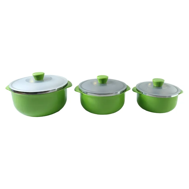 Multipurpose Kitchen Serving Bowl Set – Durable & Stackable 3-Piece