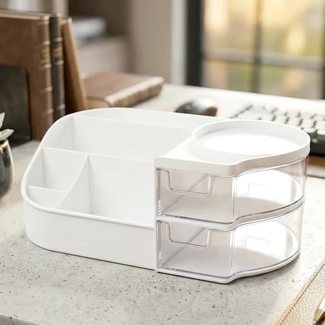Multipurpose Makeup Organizer – Space-Saving Storage with Drawers