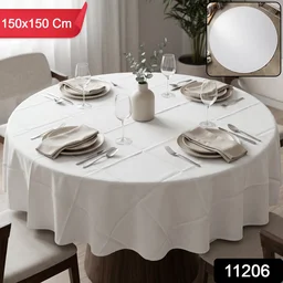 Multipurpose Round Dining Table Mat – Elegant & Protective