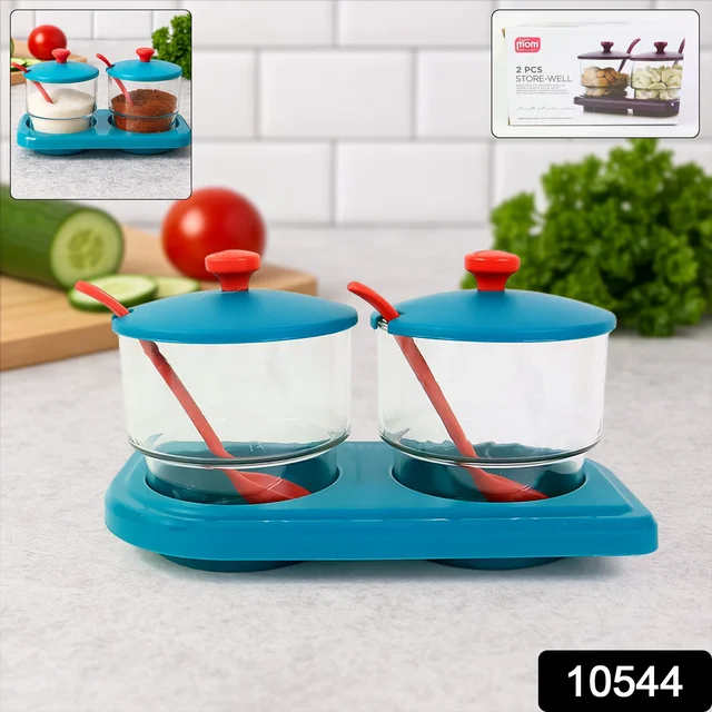 Multipurpose Spice Container Set – Durable & Compact Kitchen Storage