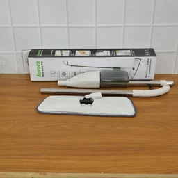 Multipurpose Spray Flat Mop – Easy Handle & Reusable Microfiber Pad