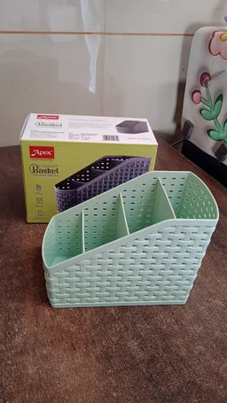 Multi-Purpose Storage Basket Organizer – Durable & Compact