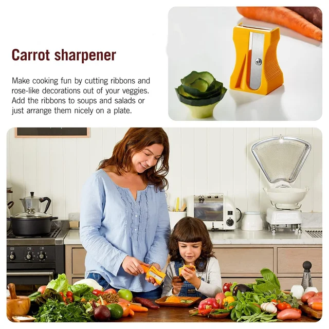 Multipurpose Vegetable Sharpen & Peeler – Compact Kitchen Tool