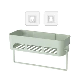 Multipurpose Wall Shelf – No-Drill Bathroom & Kitchen Storage | Bathora