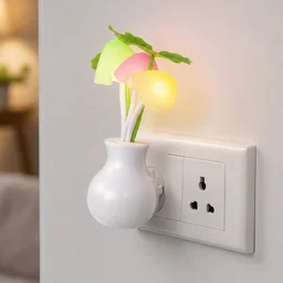 Mushroom Night Light – Auto Sensor Multicolor LED Lamp | Indo Glow