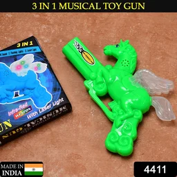 Musical Laser Gun for Kids – Light & Sound Toy | Action Legion