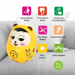 Musical Roly Poly Toy – Wobbling Doll for Babies | Aditi