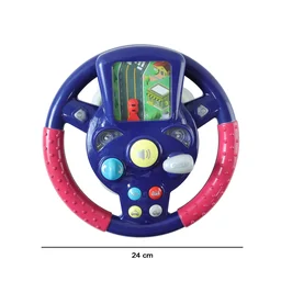 Musical Steering Wheel Toy – Interactive Sound & Light for Toddlers