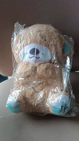 Musical Teddy Bear Plush Toy – Soft, LED Light & Soothing Music